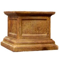 Grande Riser Stand Pedestal Statue Base 21 in. High - Fiberglass - Statue