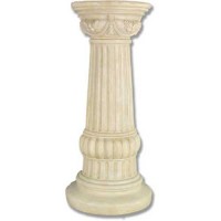 Bocca Stand Pedestal Statue Display Base/Riser 31in. Fiber Stone Statue