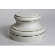 Baroque Pedestal Base 12in. Lightweight Fiberglass Resin Indoor/Outdoor