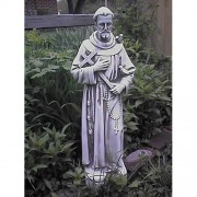 Saint Francis Of Assissi 25in. High - Lightweight Fiberglass Resin - Statue
