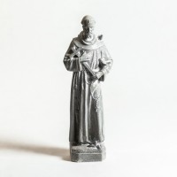 Saint Francis Of Assissi 25in. Lightweight Fiberglass Resin Indoor/Outdoor Statuary