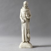 Saint Francis of the Garden Lightweight Fiberglass Resin Indoor/Outdoor Garden