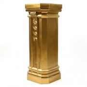 Givery Stand Pedestal Statue Display Base/Riser 36in. Lightweight Lightweight Fiberglass Resin