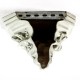 Leaf Over Bracket 15in. - Fiberglass - Indoor/Outdoor Statue -  - F926