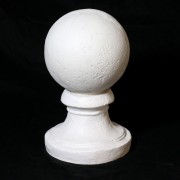 Large 14" Diaz Finial Home Accent - Fiberglass Resin - Indoor/Outdoor Statue/Sculpture