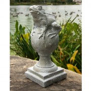 Frog On Finial - Fiberglass Resin - Indoor/Outdoor Statue/Sculpture