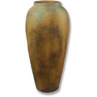 Coastal Flowerpot / Vase 41in. - Fiberglass Resin - Indoor/Outdoor Garden / Patio Statue
