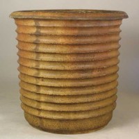 Eos Pot 22 Inch Fiberglass Resin Indoor/Outdoor /Sculpture