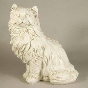 Big Freaking Cat 22in. Fiberglass Resin Indoor/Outdoor Garden Statue