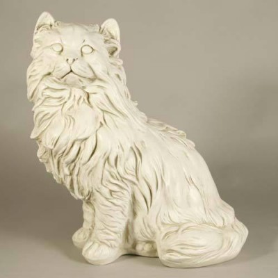 Big Freaking Cat 22in. Fiberglass Resin Indoor/Outdoor Garden Statue -  - F8344