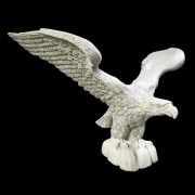 Great American Eagle 53in. - Fiberglass Resin - Indoor/Outdoor Statue