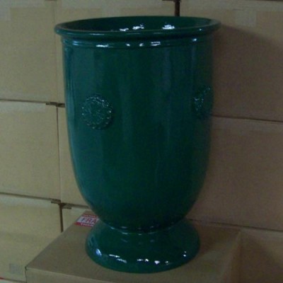 French Anduze Planter Lg Fiberglass Indoor/Outdoor Garden -  - F60246