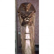 King Tut Sarcophagus - Fiberglass Resin - Indoor/Outdoor Garden Statue King Tut Sarcophagus - Fiberglass Resin - Indoor/Outdoor Garden Statue