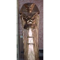 King Tut Sarcophagus - Fiberglass Resin - Indoor/Outdoor Garden Statue