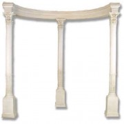Gazebo Temple III- Fiberglass Resin - Indoor/Outdoor Statue/Sculpture