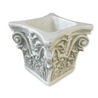 Corinthian Vessel-Small 5in. Fiberglass Resin Indoor/Outdoor Garden / Patio