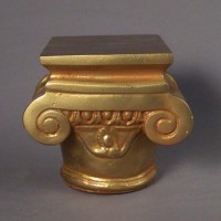 Deco Capital Top - Fiberglass Resin - Indoor/Outdoor Column Top