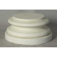 Genre Statue Display Base/Riser - Lightweight Fiberglass Resin - Indoor/Outdoor/Sculpture