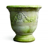 Garland Wreath Bowl Fiberglass Resin Indoor/Outdoor /Sculpture