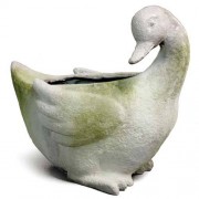 Duck Planter Fiberglass Resin Indoor/Outdoor Garden / Patio Statue/Sculpture