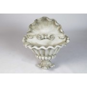 Shell Opera Planter 32in. Fiberglass Resin Indoor/Outdoor Garden / Patio