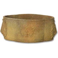Oval Lion Planter Fiberglass Resin Indoor/Outdoor Garden / Patio