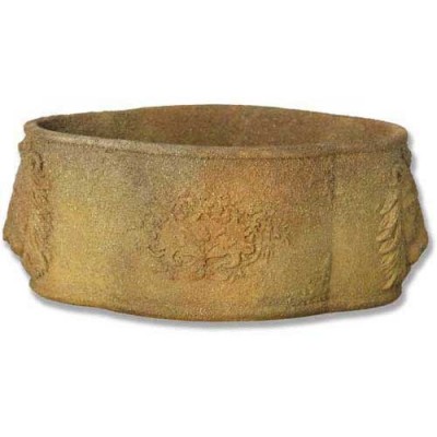 Oval Lion Planter Fiberglass Indoor/Outdoor Garden -  - F7727
