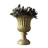 Fluted Urn 20in. High  Fiberglass Resin Indoor/Outdoor Garden / Patio