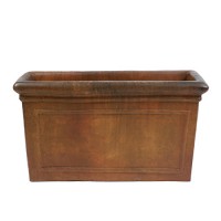 Rectangular panel planter 20"H Fiber Stone Indoor/Outdoor Garden / Patio Statue