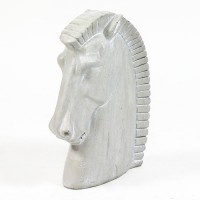 Deco Horse Head No Base - Fiberglass Resin - Indoor/Outdoor Statue