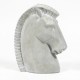 Deco Horse Head No Base - Fiber Stone Resin - Indoor/Outdoor Statue -  - FS722
