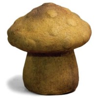 Toadstool Fiber Stone Indoor/Outdoor Garden Statue