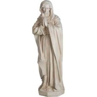 Mary At Crucifixion 41in. - Lightweight Fiberglass Resin - Indoor/Outdoor Statue