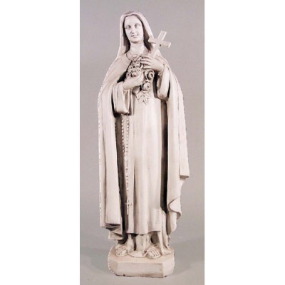 Saint Therese 36 In. Fiberglass Indoor/Outdoor Statue/Sculpture -  - F9032