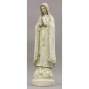 Our Lady Of Fatima Lightweight Fiberglass Resin In/Outdoor Garden