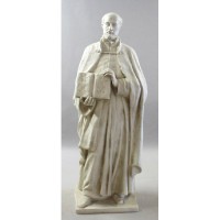 Saint Ignatius 71in. - Lightweight Fiberglass Resin - Indoor/Outdoor Church Statuary