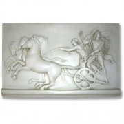 Chariot Of Fire 24in. High - Fiberglass Resin - Indoor/Outdoor Statue