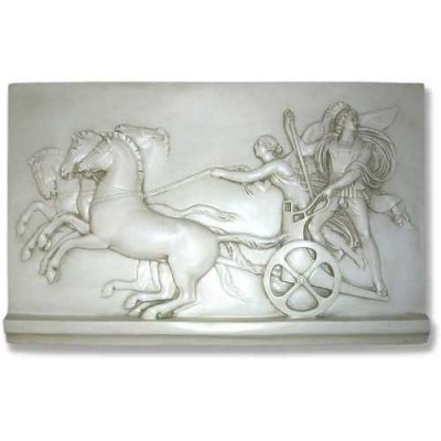 Chariot Of Fire 24in. High - Fiberglass Resin - Indoor/Outdoor Statue -  - F618