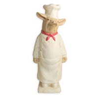 Chef Pig-Large - Fiberglass Resin Indoor/Outdoor Garden Statue Chef Pig-Large - Fiberglass Resin Indoor/Outdoor Garden Statue