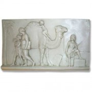 Child On Camel Slab A - Fiberglass Resin - Indoor/Outdoor Statue