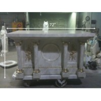Bishop Church Altar - Lightweight Fiberglass Resin - Indoor Structure