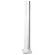 Single Roman Column Shaft 13in. Diameter - Fiberglass Resin - Indoor/Outdoor Statue