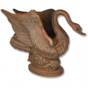 Swan Table Vase Fiberglass Resin Indoor/Outdoor Garden Statue/Sculpture