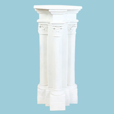 Louis Cathedral Riser Stand Pedestal Statue Base 44in. Fiberglass -  - F7571