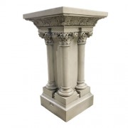 Vitor Stand Pedestal Statue Display Base/Riser 42in. (Columns) Lightweight Lightweight Fiberglass Resin
