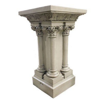 Vitor Riser Stand Pedestal Statue Base 42in. (Columns) Fiberglass - - F7572 Vitor Riser Stand Pedestal Statue Base 42in. (Columns) Fiberglass - - F7572