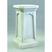 Gothic Stand Pedestal Statue Display Base/Riser 43in. High - Lightweight Lightweight Fiberglass Resin