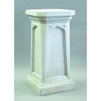 Gothic Stand Pedestal Statue Display Base/Riser 43in. High - Lightweight Lightweight Fiberglass Resin