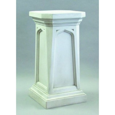 Gothic Riser Stand Pedestal Statue Base 43in. High - Fiberglass Resin -  - F6630