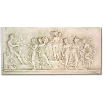Apollo & Muse 62in. Wide - Fiberglass - Outdoor Statue -  - F255